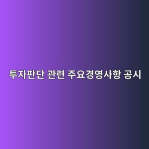 투자판단 관련 주요경영사항 공시에서 정형화되지 않은 핵심정보 찾는 방법 11 ed88acec9e90ed8c90eb8ba8 eab480eba0a8 eca3bcec9a94eab2bdec9881ec82aced95ad eab3b5ec8b9c 1791934362